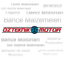 Bahçe Motorları - Tarım Makinaları